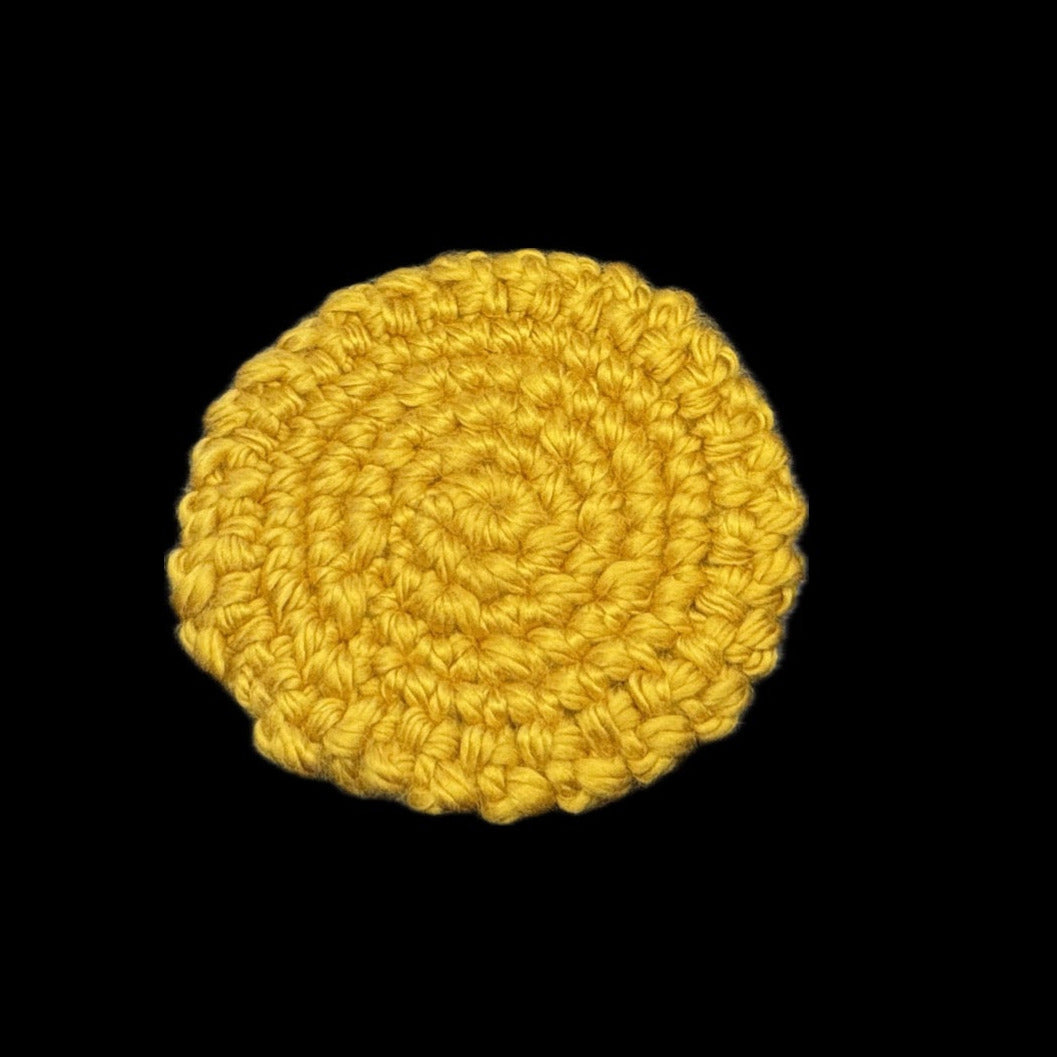 Upcycled Crochet Coasters - COSMO & WANDA SET