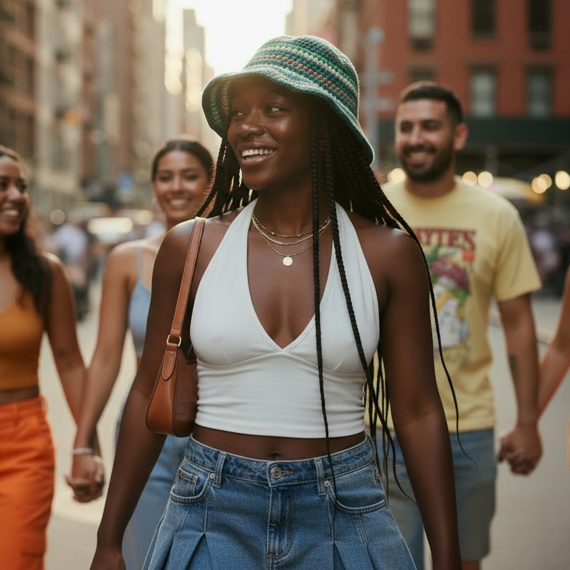 Crochet Hat - ALL'S FAIR