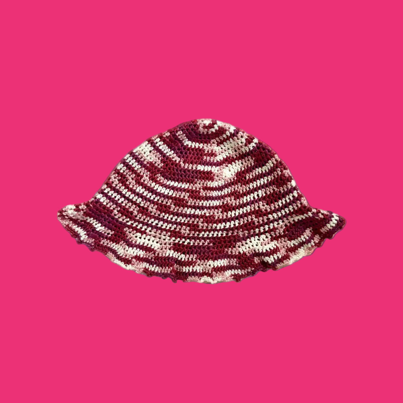 Crochet Hat - BERRY SORBET