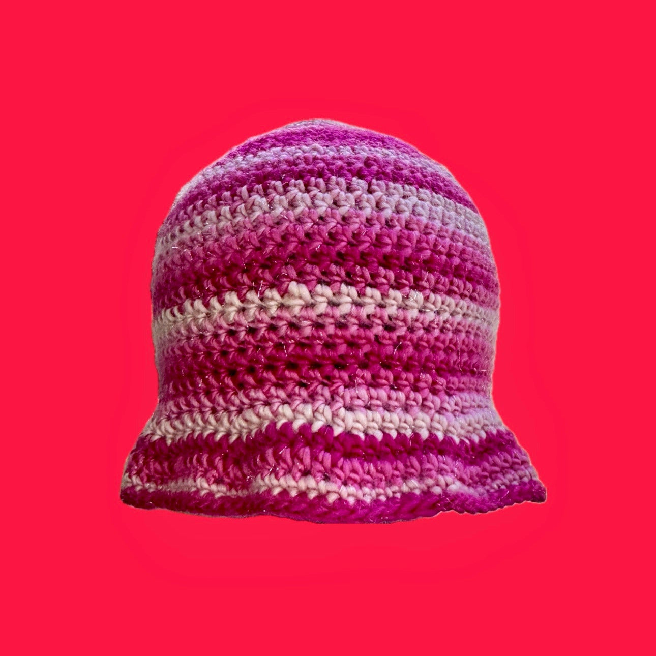 Crochet Hat - PINK HOUR